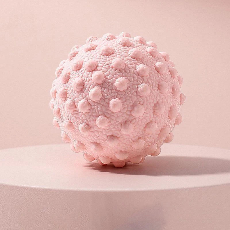 1 Piece Fascia Ball TPR Raised Point Massage Ball Posture Master Yoga Ball for Waist Back Foot Deep Tissue Muscle Relaxation
