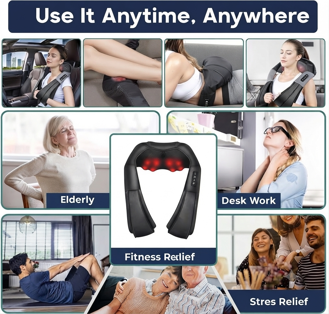TM_Shiatsu - Neck and shoulder massager with heating
