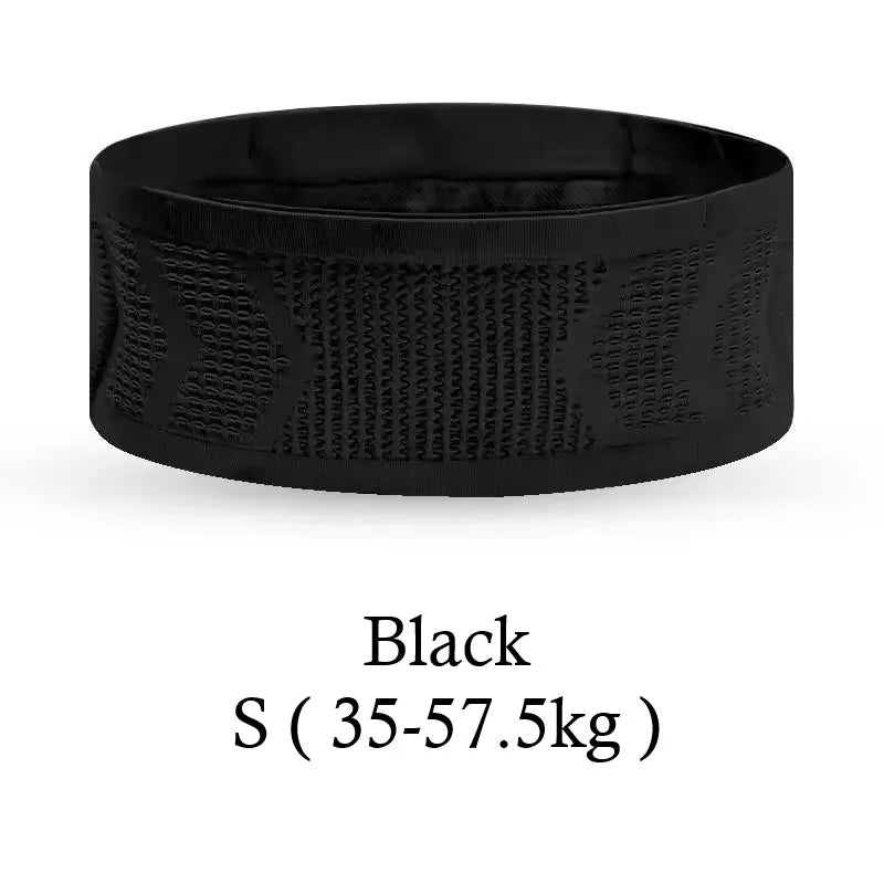 Unisex Running Waist Bag High Elasticity Mobile Phone Bag Outdoor Fitness Marathon Belt Nylon Material for Men and Women