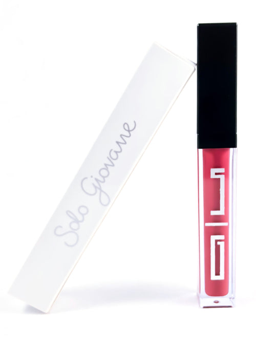 Solo Giovane Glossy-Color Lip Cream – Raspberry