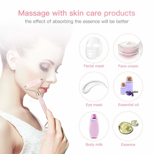 Crystal Double Head Roller Massager