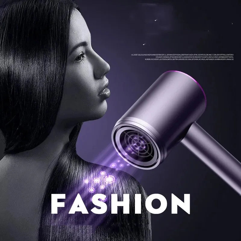 New High-Speed Hair Dryer High-Power Negative Ion Cold and Hot Ultra Silent Professional Hair Dryer for Home Hair Salons