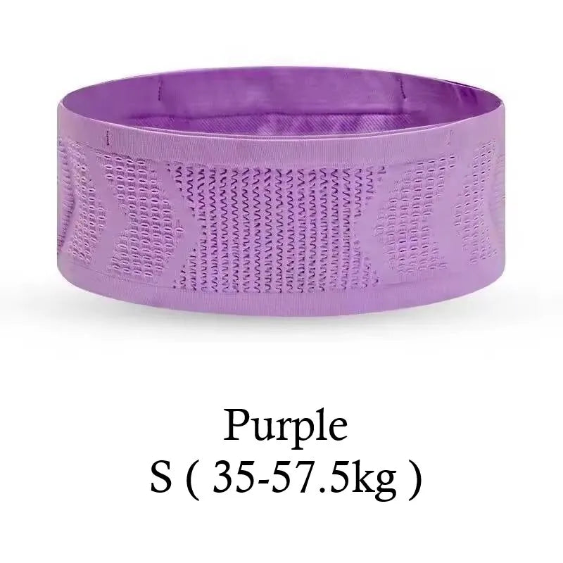 Unisex Running Waist Bag High Elasticity Mobile Phone Bag Outdoor Fitness Marathon Belt Nylon Material for Men and Women