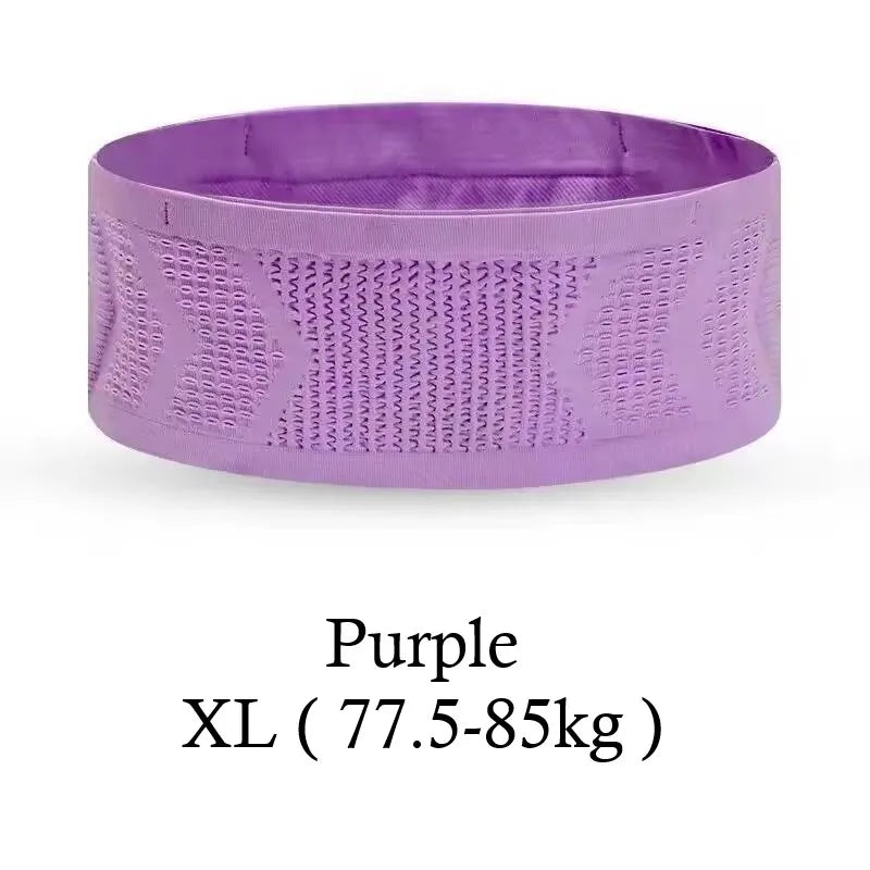 Unisex Running Waist Bag High Elasticity Mobile Phone Bag Outdoor Fitness Marathon Belt Nylon Material for Men and Women