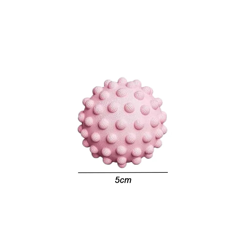1 Piece Fascia Ball TPR Raised Point Massage Ball Posture Master Yoga Ball for Waist Back Foot Deep Tissue Muscle Relaxation