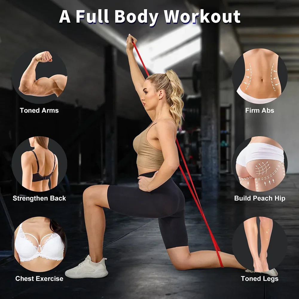 New Resistance Bands, Pull up Assistance Bands, Exercise Bands for Men or Women Home Fitness, Body Stretching, Strength Training