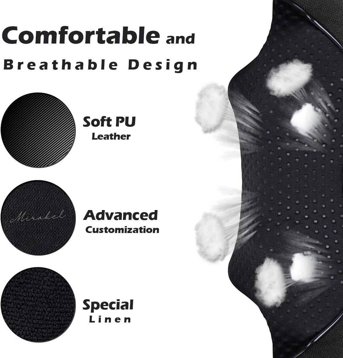 Shiatsu Neck Back and Shoulder Massager with Heat for Pain Relief Deep Tissue, Christmas Women Men Gifts for Mom Dad, Wife Husband, Him Her, Fathers Day, Mothers Day, Birthdays Gift (NOT Cordless)