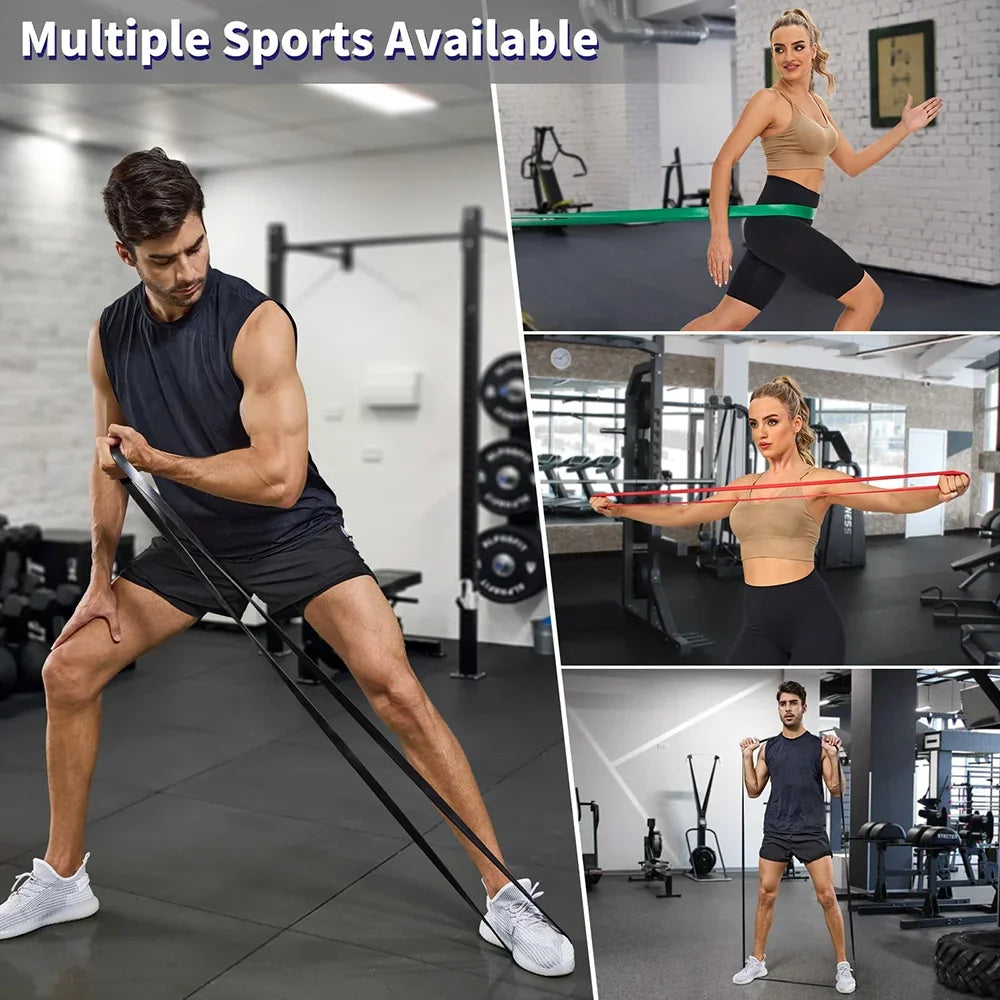 New Resistance Bands, Pull up Assistance Bands, Exercise Bands for Men or Women Home Fitness, Body Stretching, Strength Training