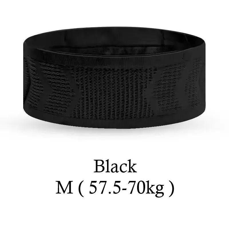 Unisex Running Waist Bag High Elasticity Mobile Phone Bag Outdoor Fitness Marathon Belt Nylon Material for Men and Women