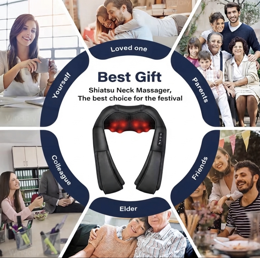 TM_Shiatsu - Neck and shoulder massager with heating