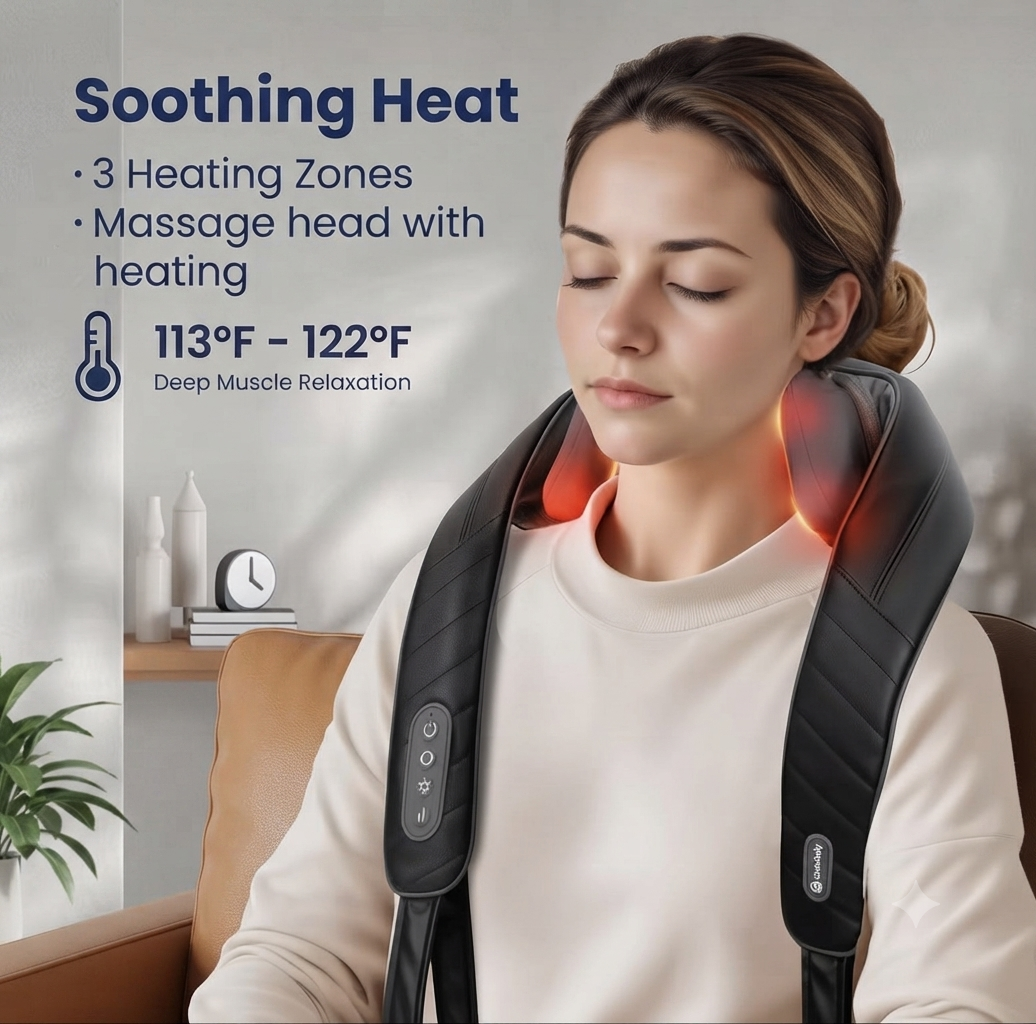TM_Shiatsu - Neck and shoulder massager with heating