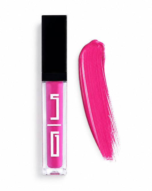 Solo Giovane Glossy-Color Lip Cream – Fuchsia