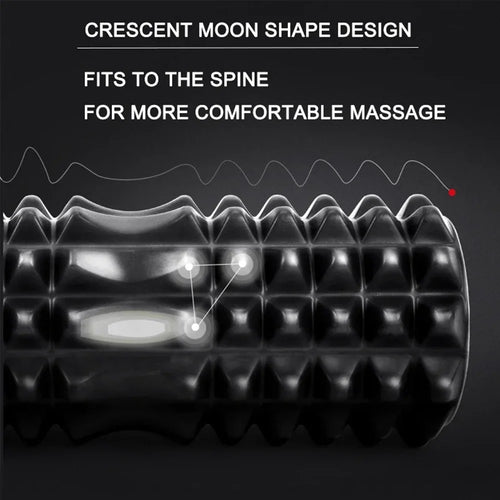 45/30Cm Foam Massage Roller Hollow Column Fitness Equipment for Muscle Massage Physiotherapy and Sports Rehabilitation