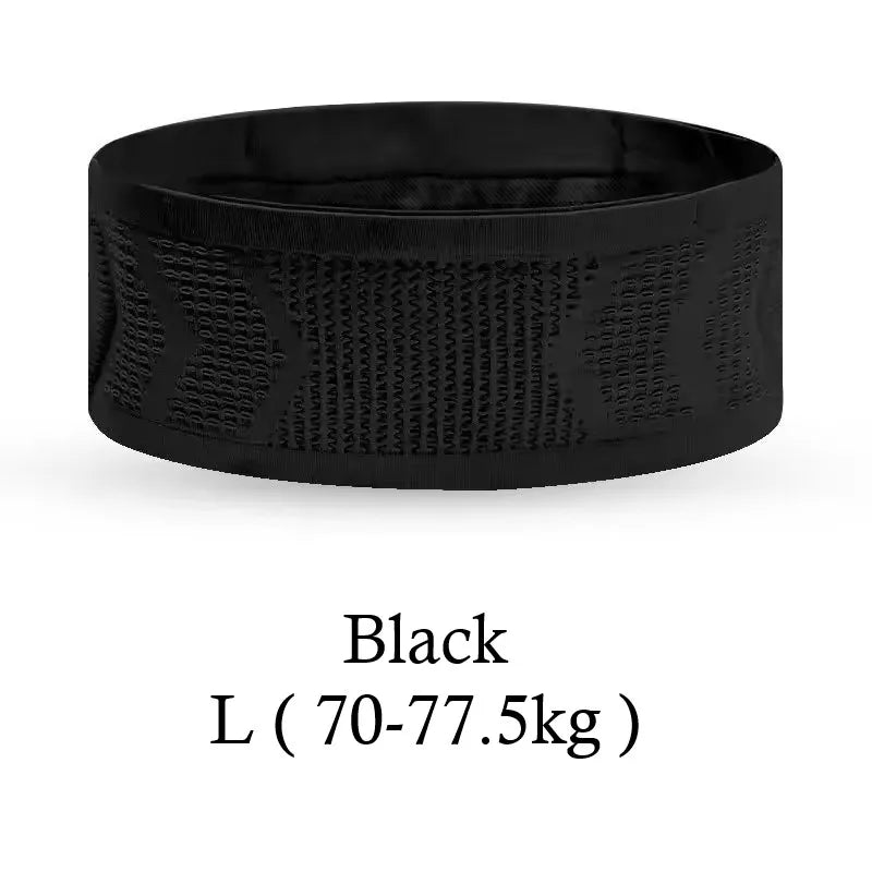 Unisex Running Waist Bag High Elasticity Mobile Phone Bag Outdoor Fitness Marathon Belt Nylon Material for Men and Women