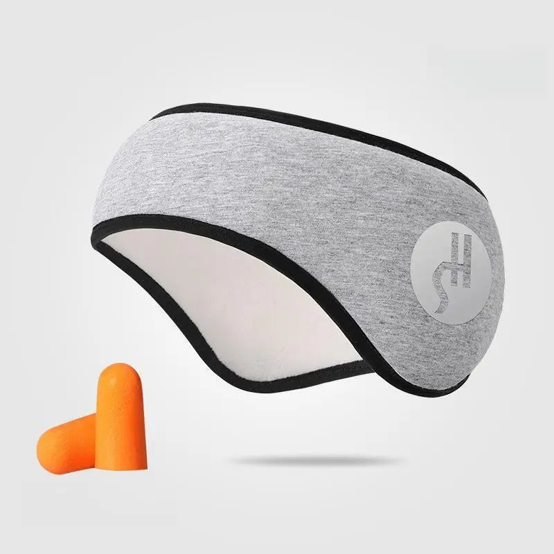 2 in 1 Sleep Earplugs and Adjustable Eye Mask Noise Reduction Travel Nap Sound Insulation Earmuffs for Better Sleep Anytime