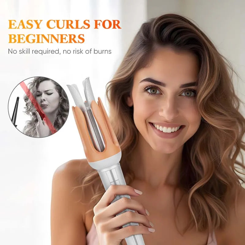 Automatic Curling Iron Women'S Hair Styling Tools Fashion Professional Hair Curler PTC Ceramic Auto Rotaiong Hair Curling Iron