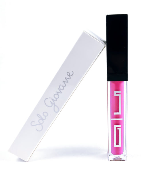 Solo Giovane Glossy-Color Lip Cream – Fuchsia