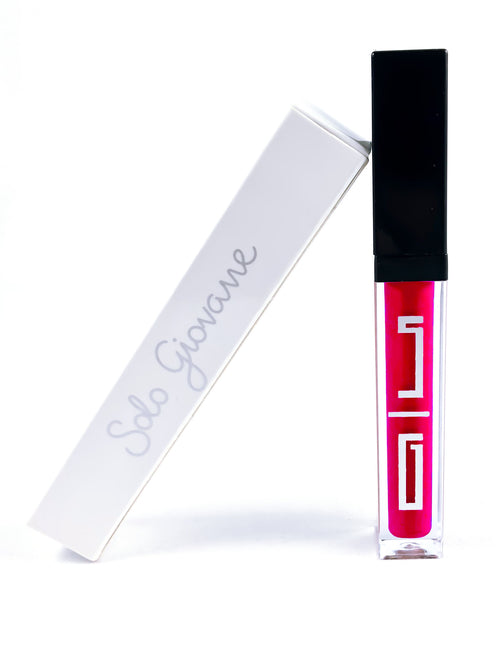 Solo Giovane Glossy-Color Lip Cream – Classic Red