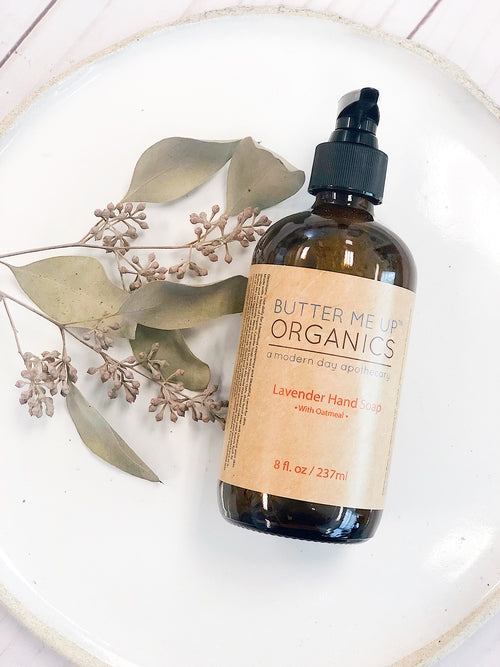 Butter Me Up Organics Organic Oatmeal Hand Soap