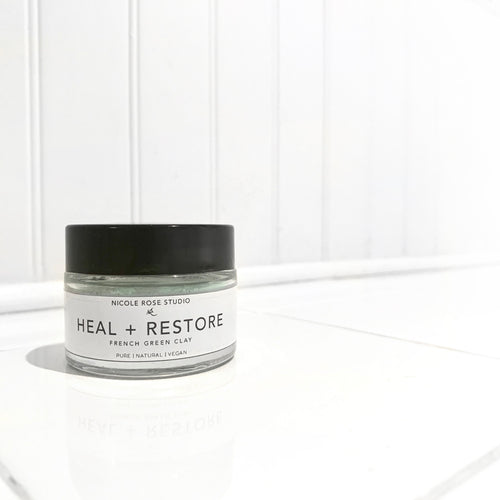 Nicole Rose Studio Heal + Restore French Green Clay Mask