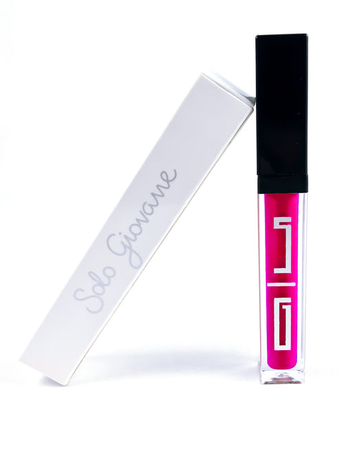 Solo Giovane Glossy-Color Lip Cream – Crimson