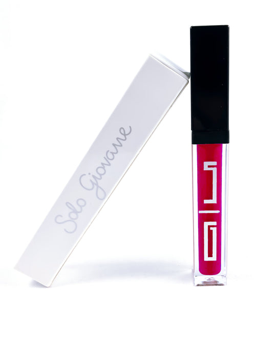 Solo Giovane Glossy-Color Lip Cream – Cerise