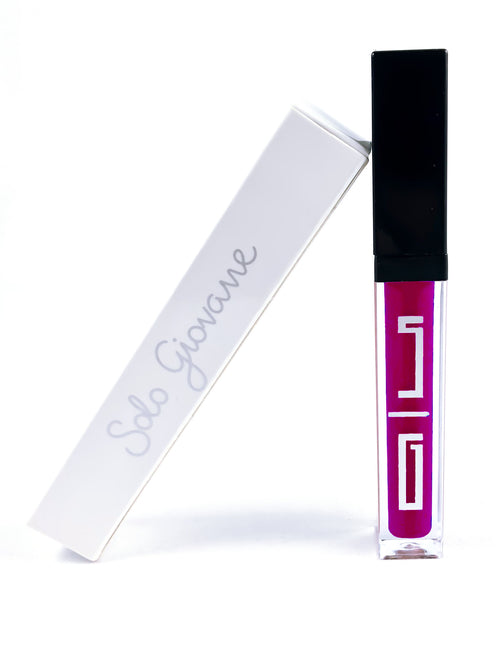 Solo Giovane Glossy-Color Lip Cream – Plum