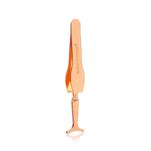 Almost Famous Magnetic Eyelash Applicator Tweezers – Rose Gold