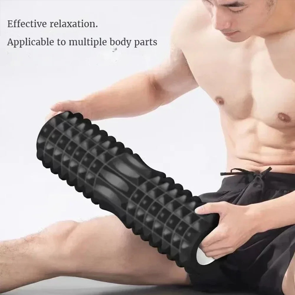 45/30Cm Foam Massage Roller Hollow Column Fitness Equipment for Muscle Massage Physiotherapy and Sports Rehabilitation