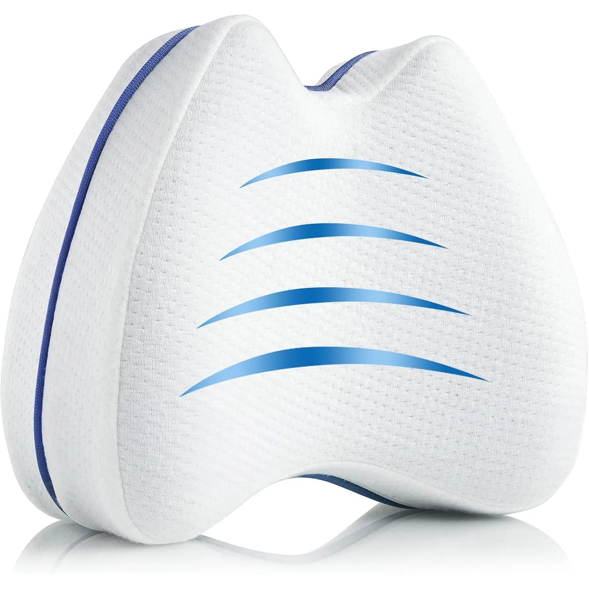 Knee&Leg Pillows Foam Support Pillow for Sleeping for Back Pain,Leg Pillow for Sleeping on Side,Memory Foam Cushion Knee Support