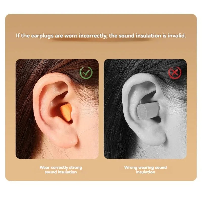 2 in 1 Sleep Earplugs and Adjustable Eye Mask Noise Reduction Travel Nap Sound Insulation Earmuffs for Better Sleep Anytime