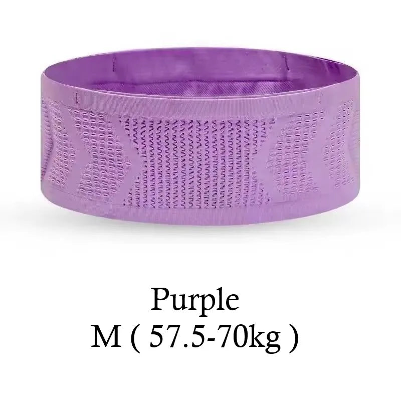 Unisex Running Waist Bag High Elasticity Mobile Phone Bag Outdoor Fitness Marathon Belt Nylon Material for Men and Women