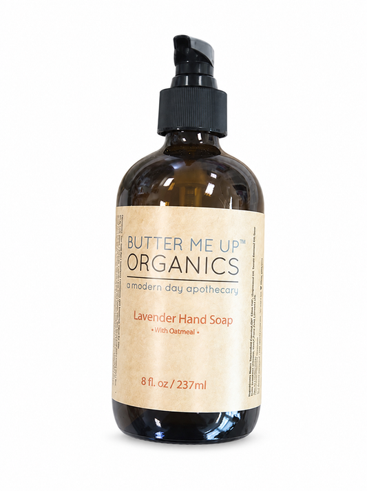 Butter Me Up Organics Lavender Hand Soap with Oatmeal