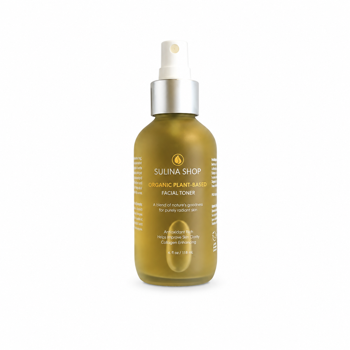 Sulina Shop Organic Plant-Based Facial Toner bottle